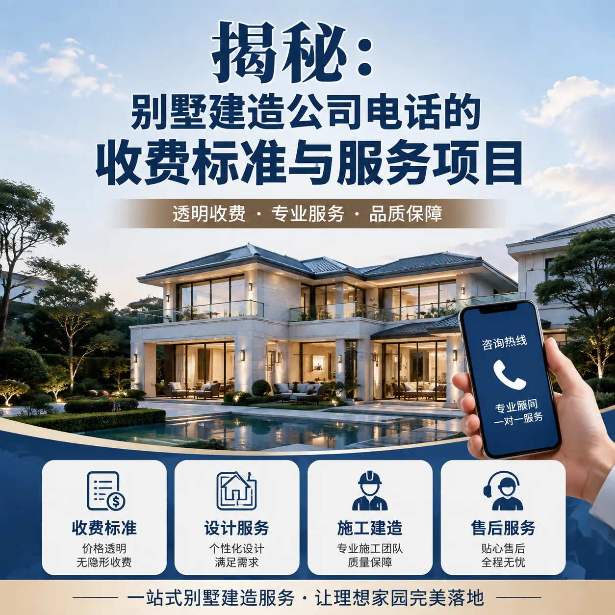 揭秘：甘肃别墅建造公司电话的收费标准与服务项目