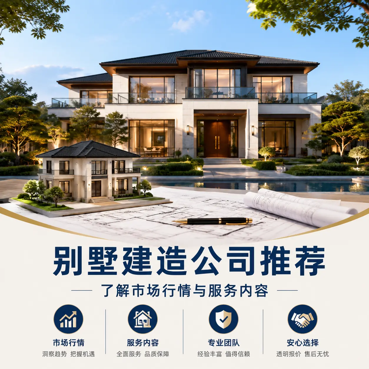 甘肃 别墅建造公司推荐:了解市场行情与服务内容