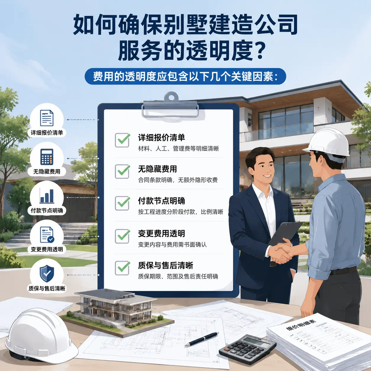 在 甘肃 如何确保别墅建造公司服务的透明度?