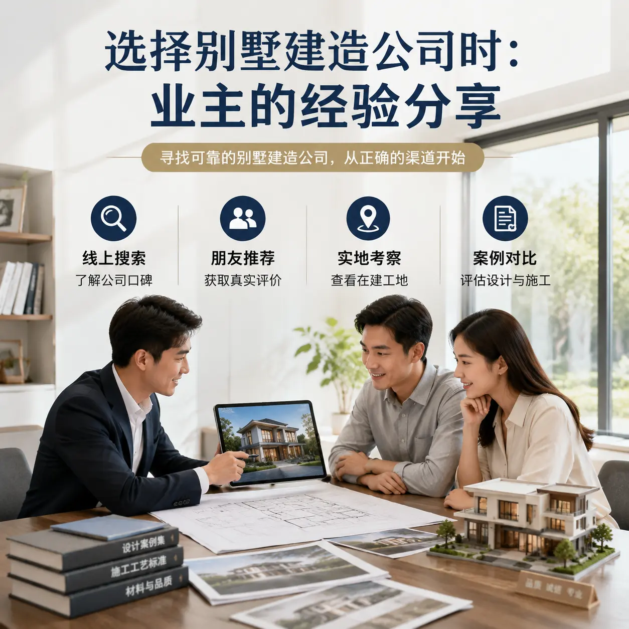 选择别墅建造公司时: 甘肃 业主的经验分享