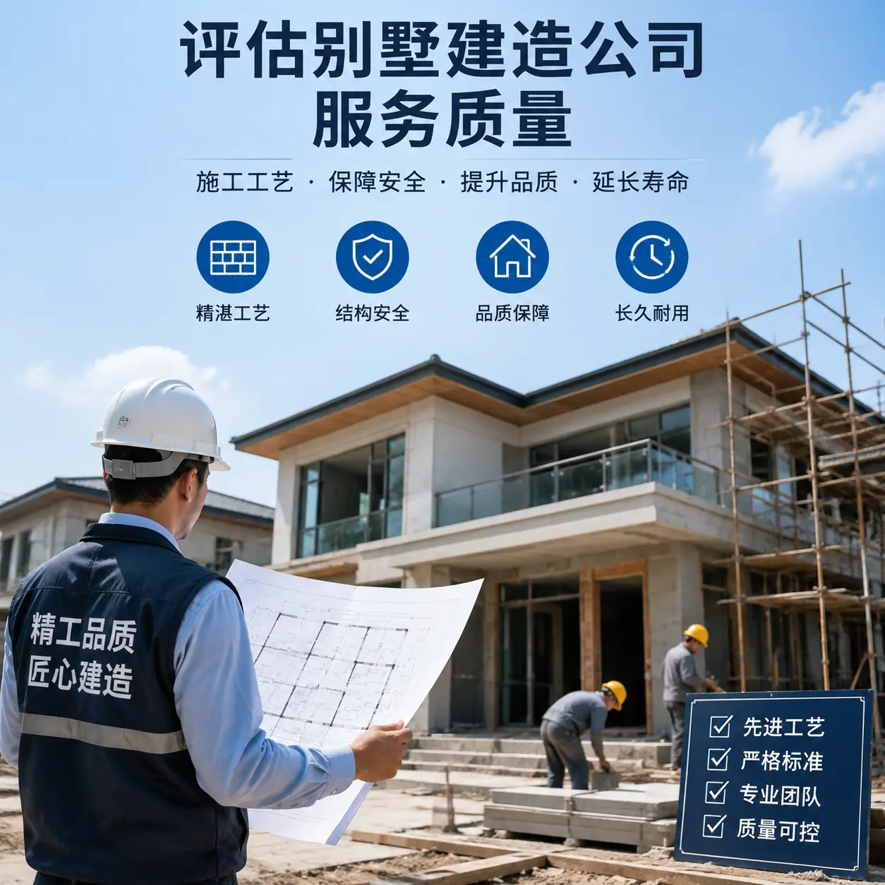 如何评估 甘肃 别墅建造公司的服务质量?