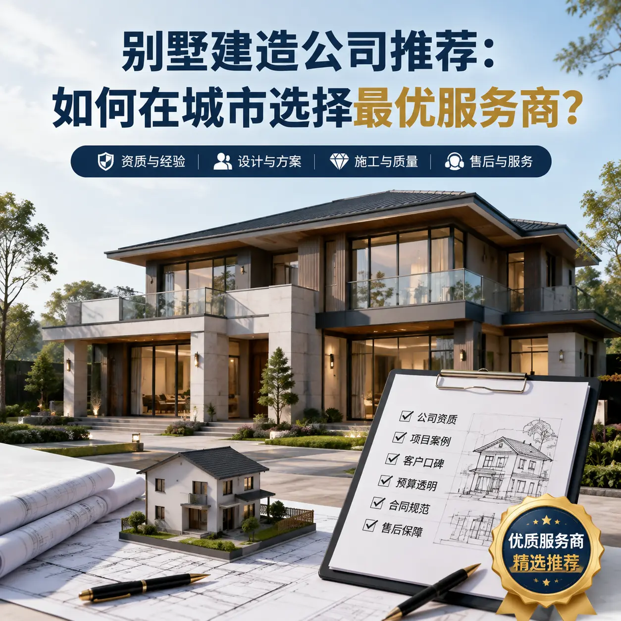 别墅建造公司推荐：如何在 甘肃 选择最优服务商？