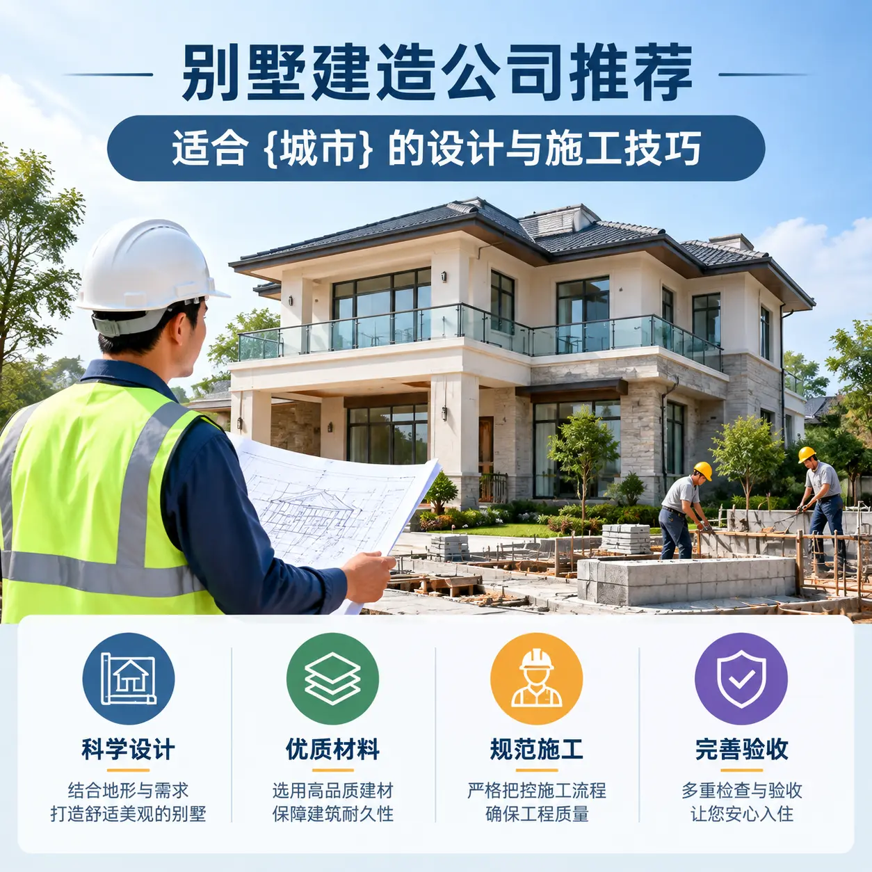 别墅建造公司推荐：适合 甘肃 的设计与施工技巧