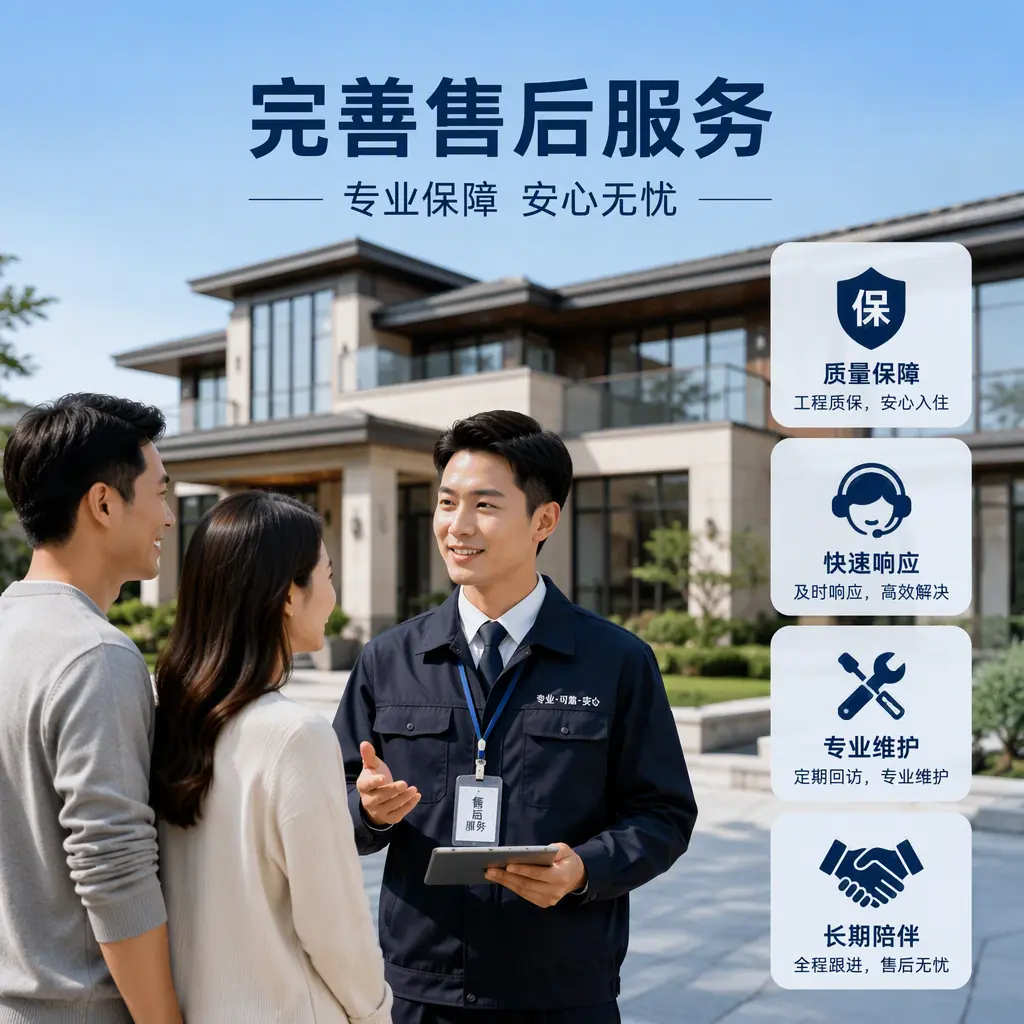 在 甘肃 如何判断别墅建造公司的专业水平?