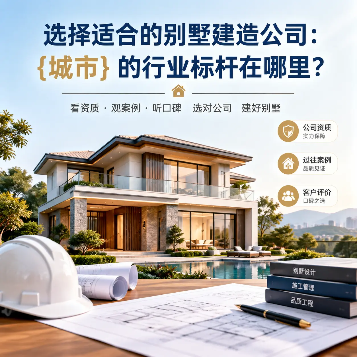 选择适合的别墅建造公司： 甘肃 的行业标杆在哪里？