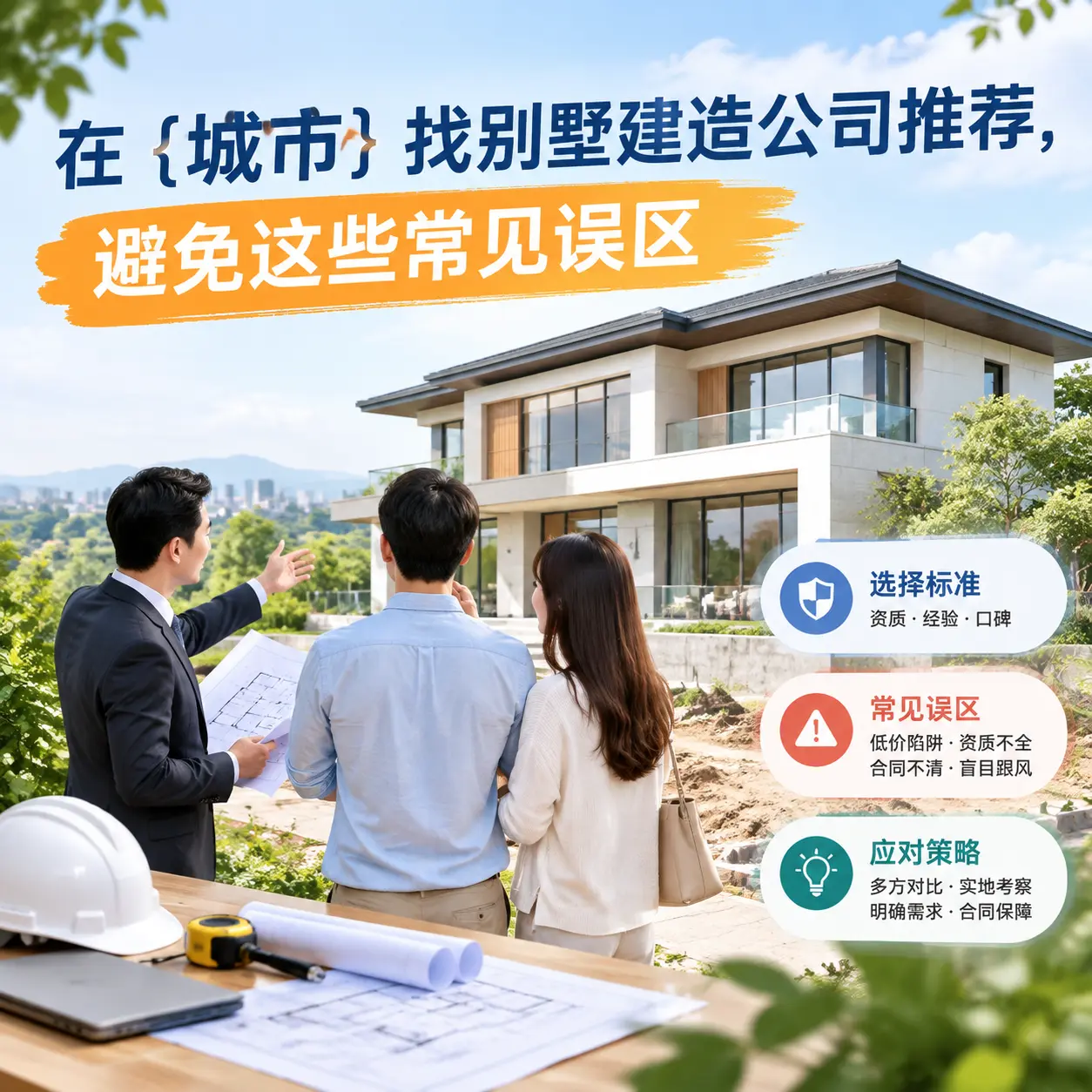 在 甘肃 找别墅建造公司推荐,避免这些常见误区