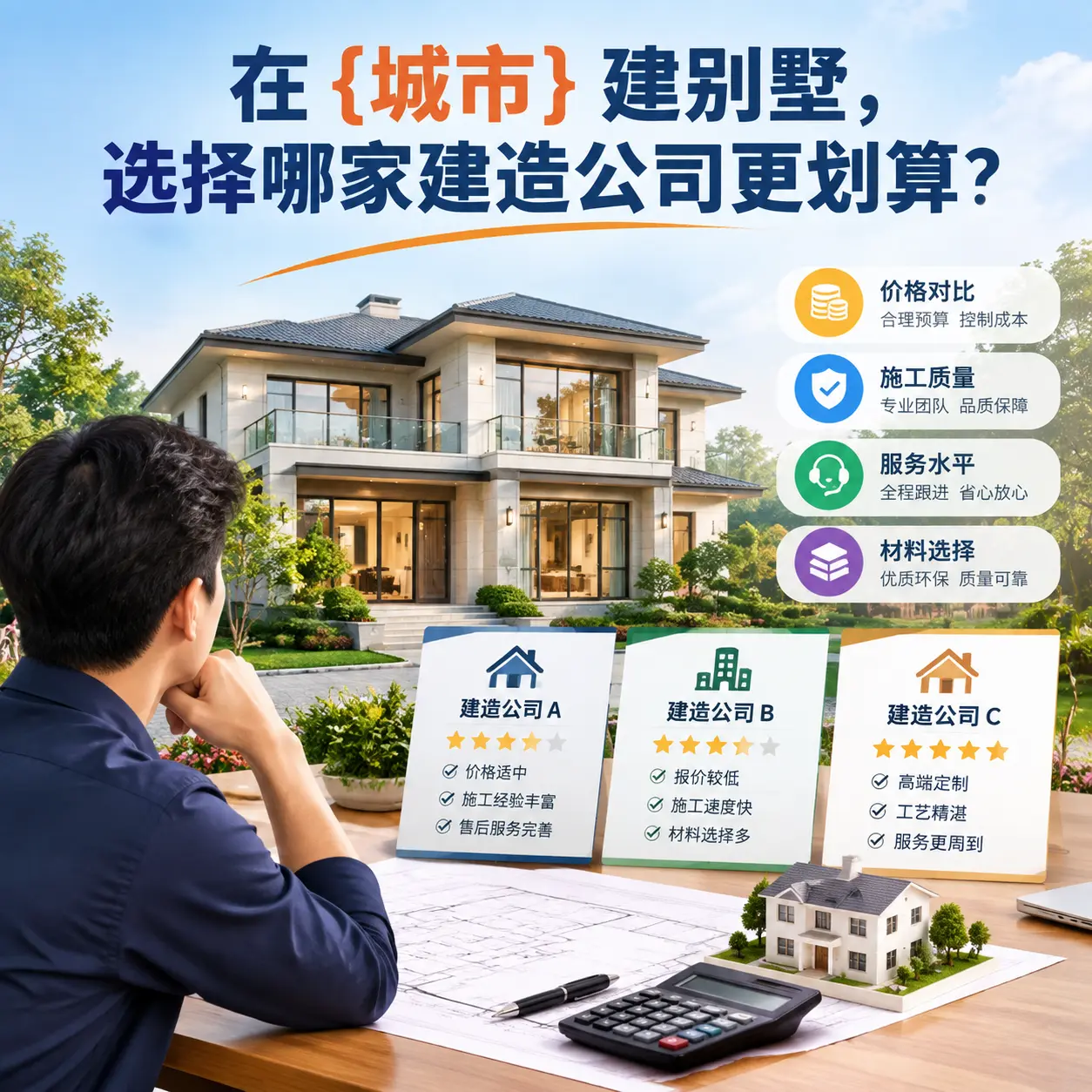 在 甘肃 建别墅，选择哪家建造公司更划算？