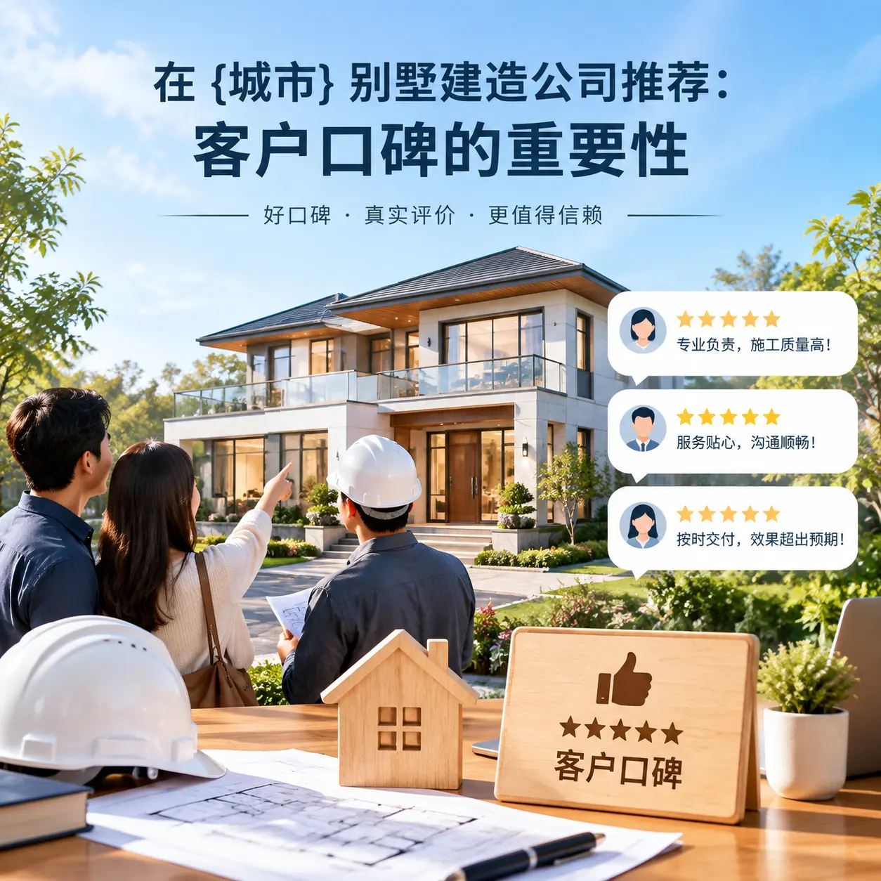 在 甘肃 别墅建造公司推荐：客户口碑的重要性