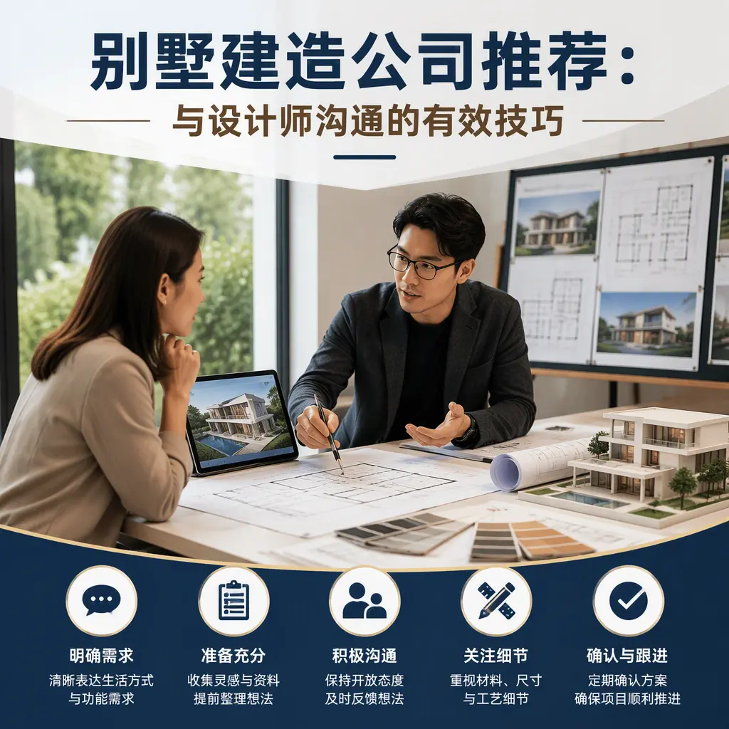 别墅建造公司推荐:与设计师沟通的有效技巧在 甘肃
