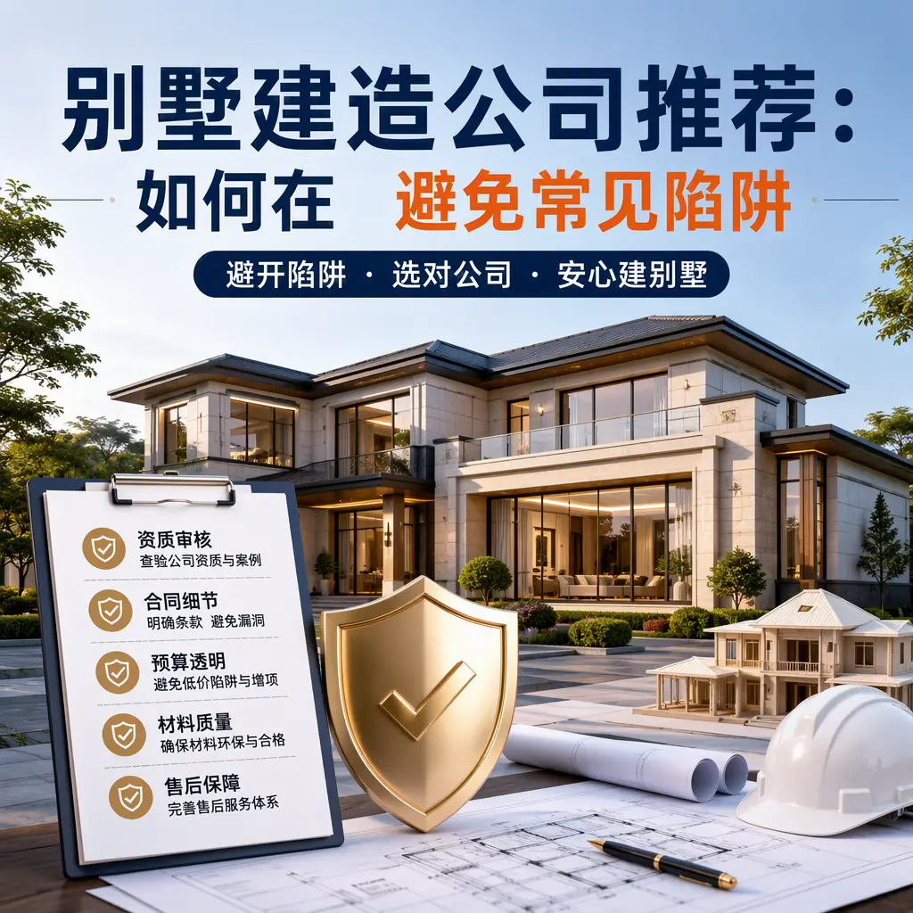 别墅建造公司推荐：如何在 甘肃 避免常见陷阱