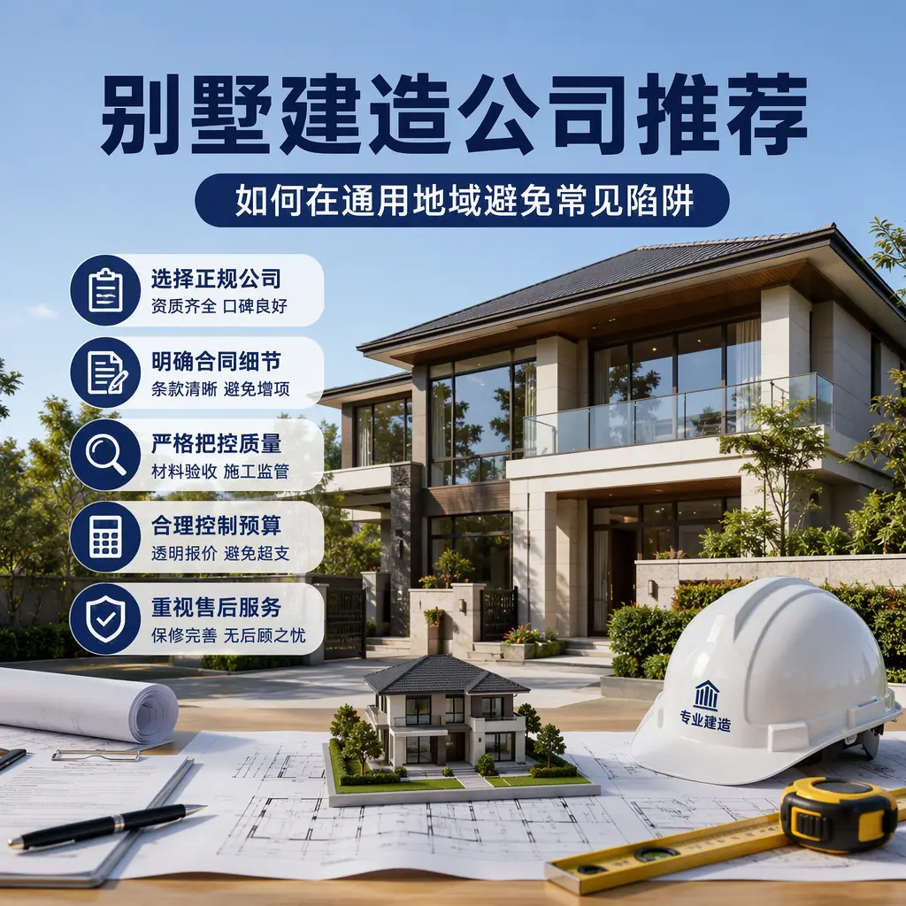 别墅建造公司推荐：如何在 甘肃 避免常见陷阱
