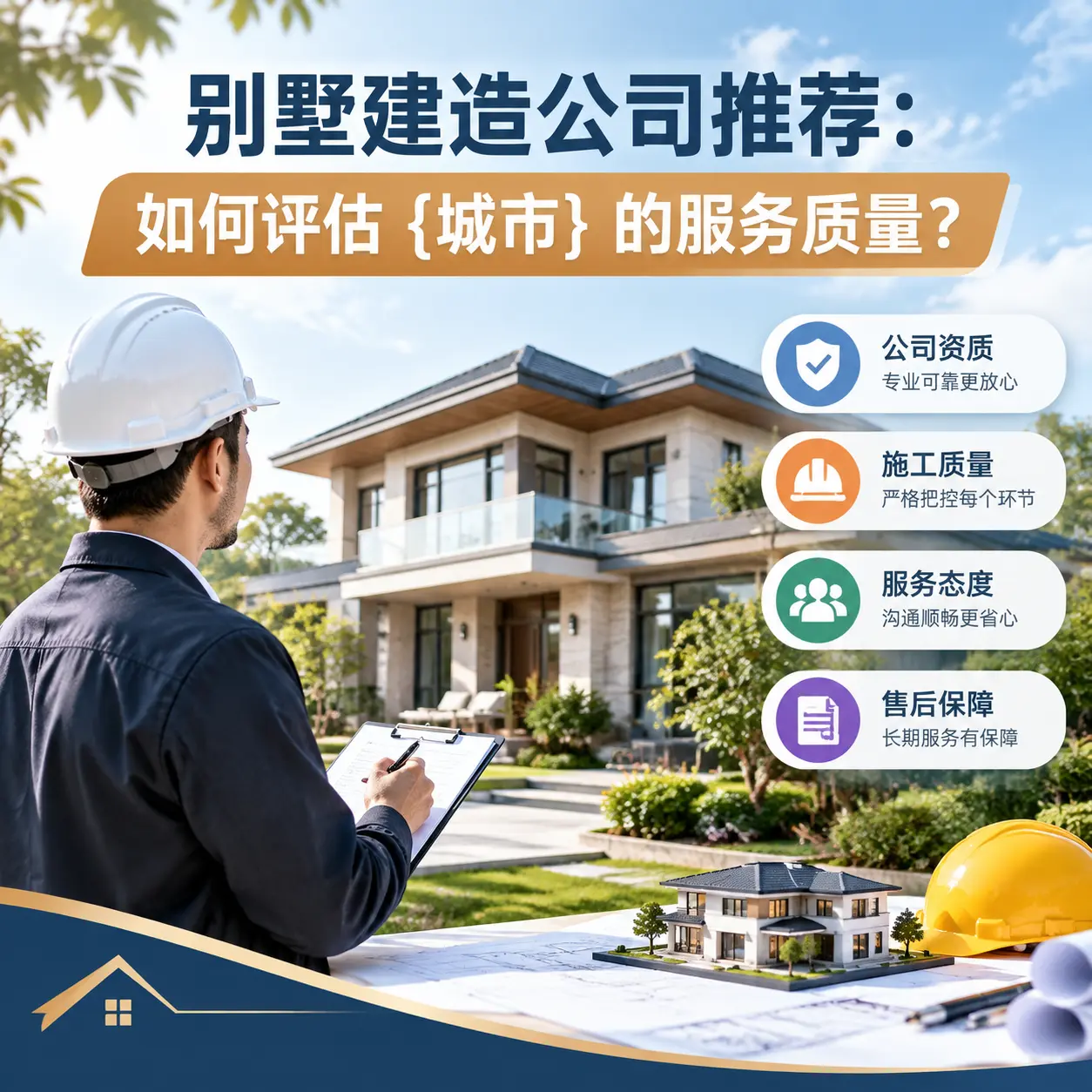 别墅建造公司推荐：如何评估 甘肃 的服务质量？