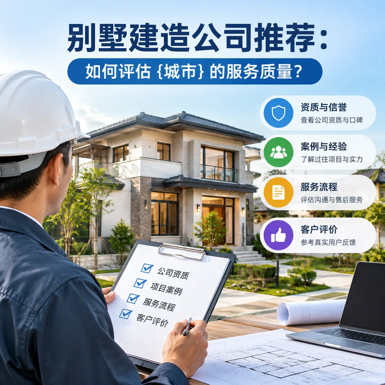 别墅建造公司推荐：如何评估 甘肃 的服务质量？