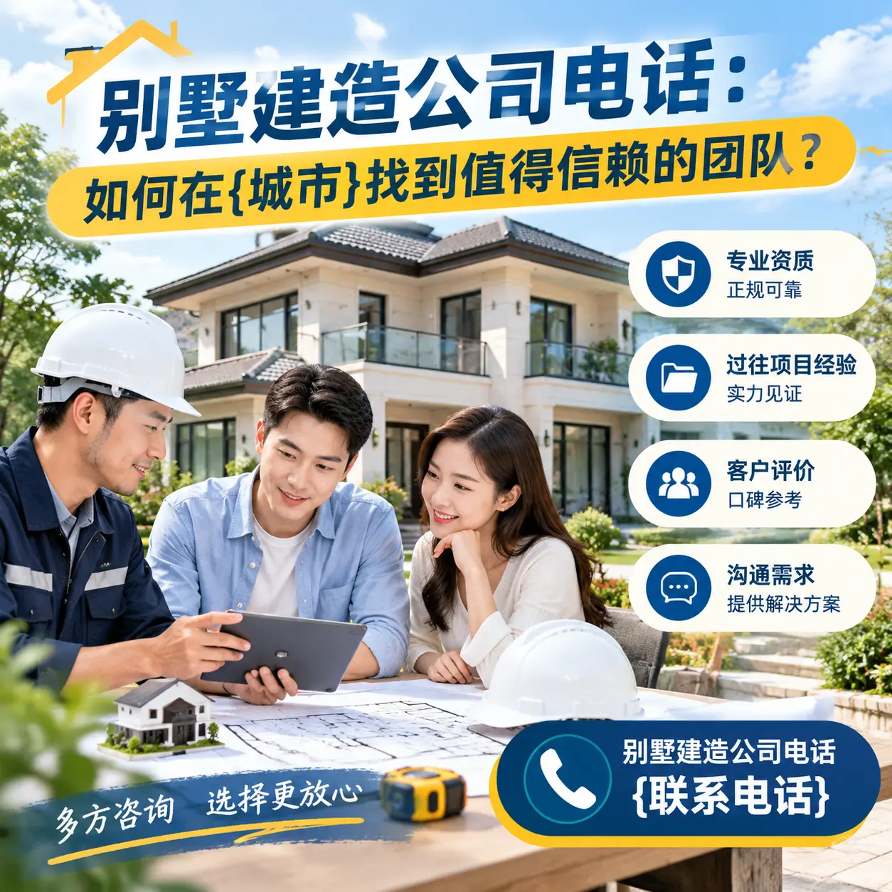 别墅建造公司电话:如何在甘肃找到值得信赖的团队?