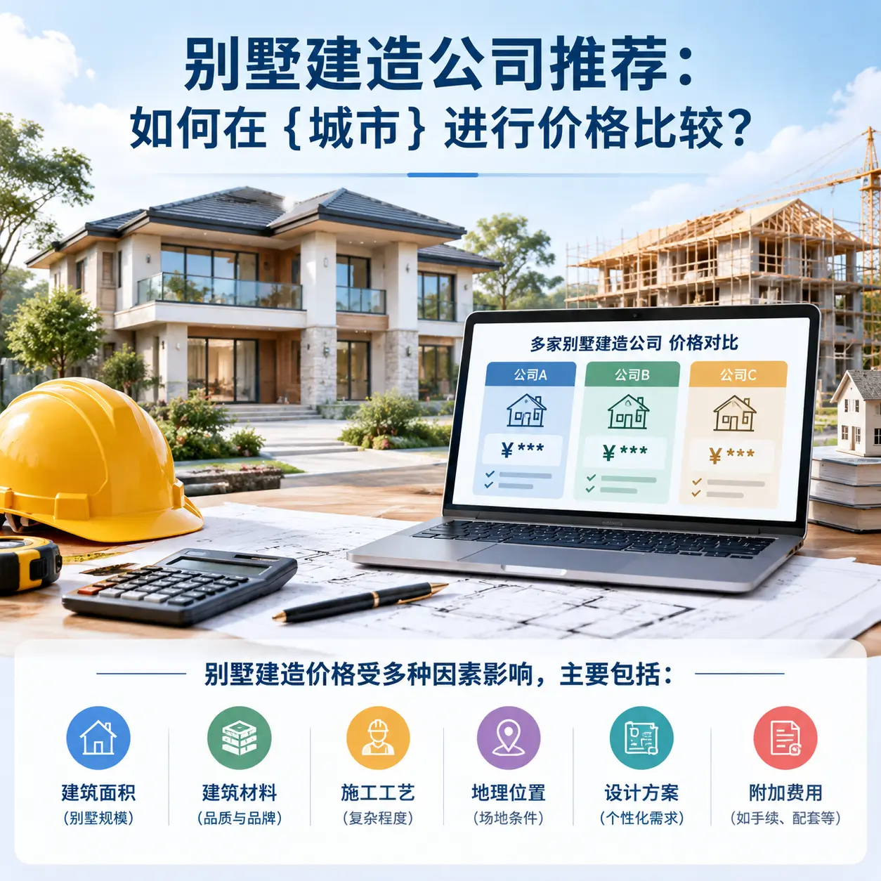 别墅建造公司推荐:如何在 甘肃 进行价格比较?