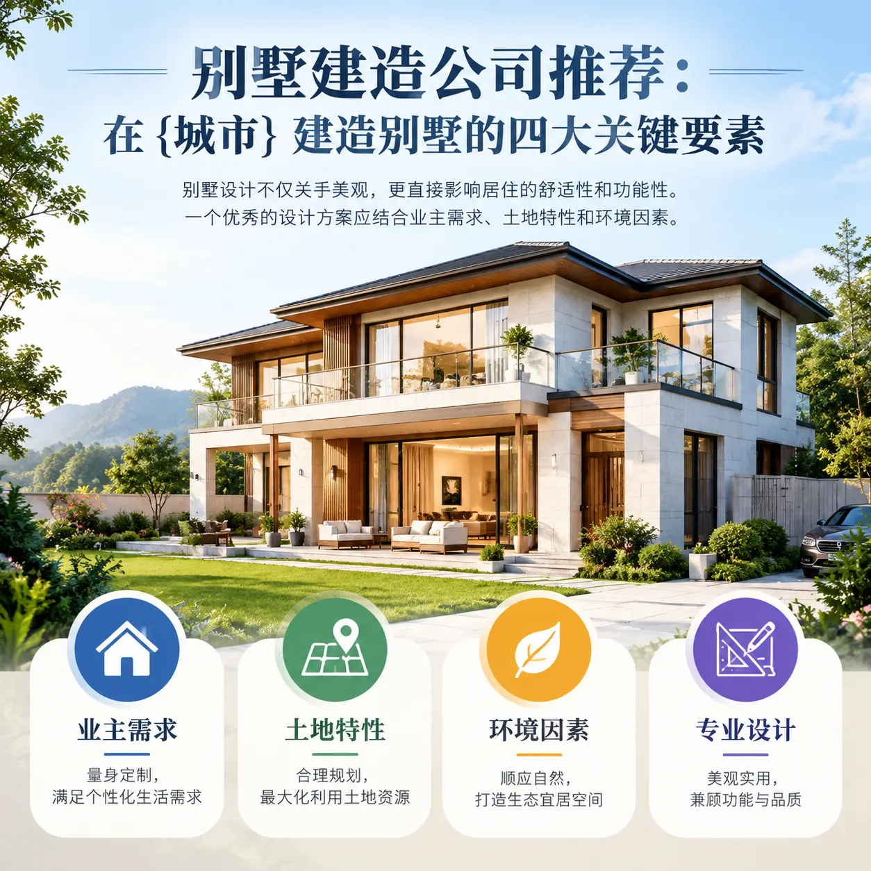 别墅建造公司推荐：在 甘肃 建造别墅的四大关键要素