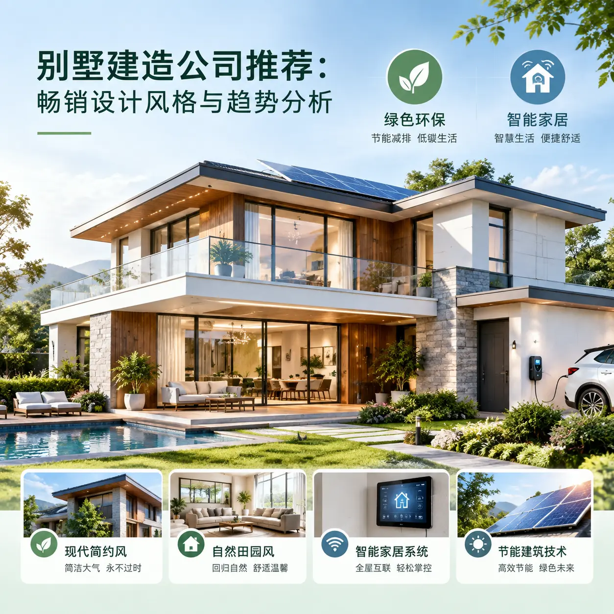 别墅建造公司推荐： 甘肃 畅销设计风格与趋势分析