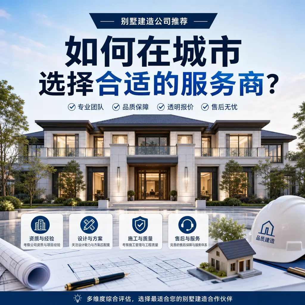 别墅建造公司推荐：如何在 甘肃 选择合适的服务商？