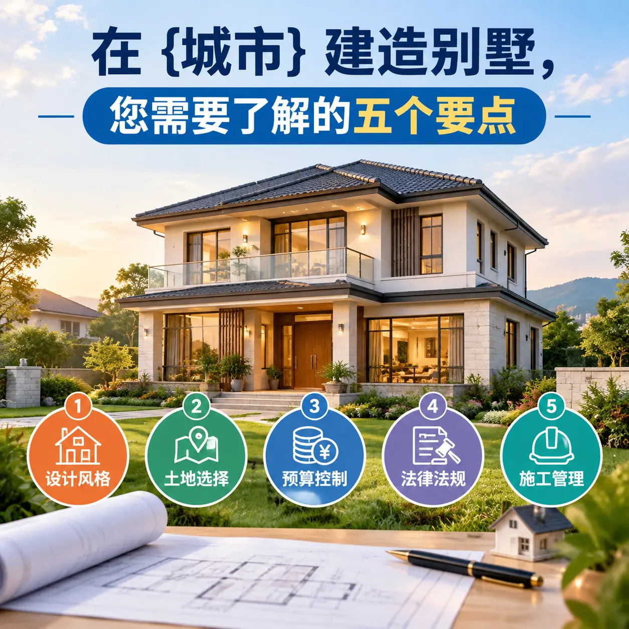 在 甘肃 建造别墅，您需要了解的五个要点