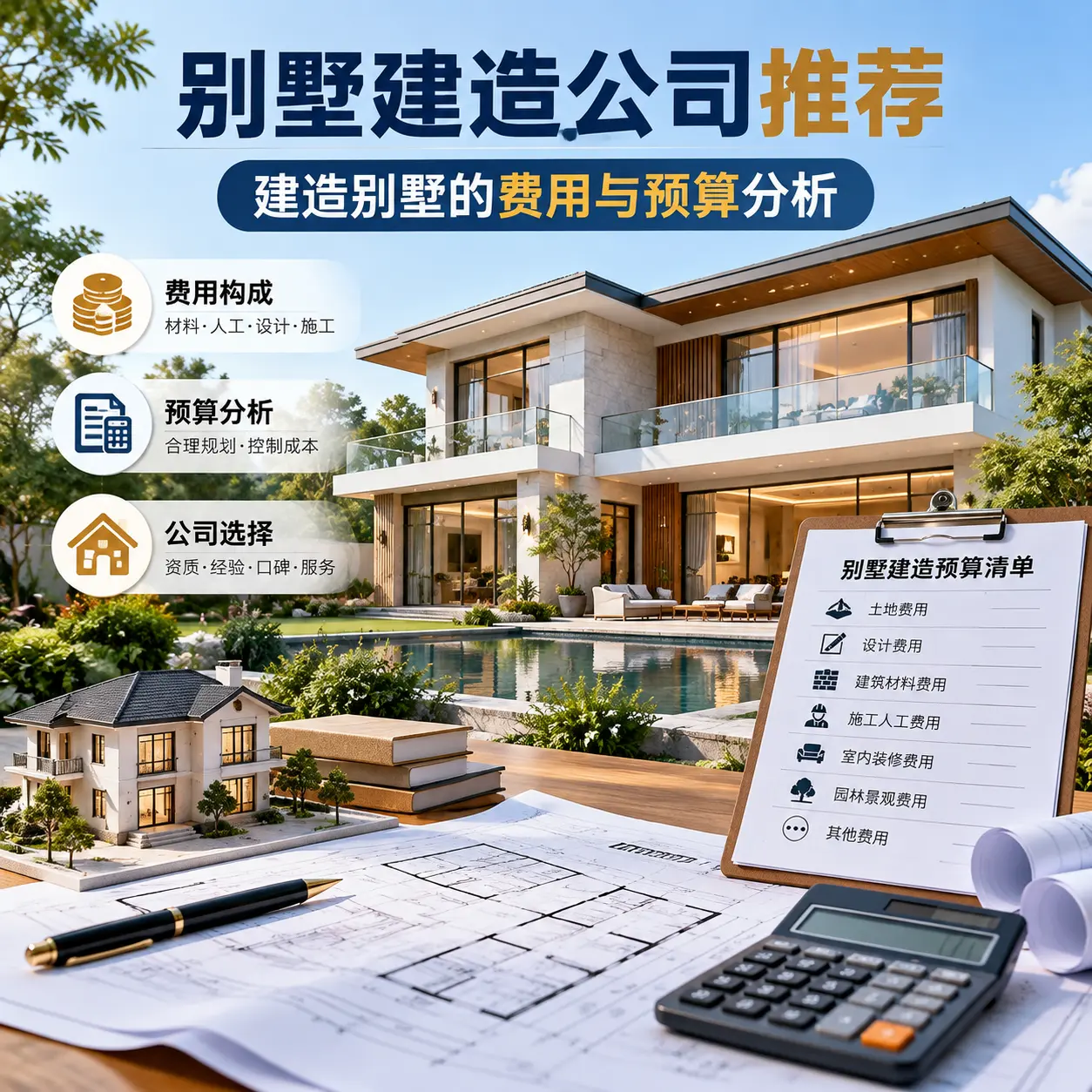 别墅建造公司推荐： 甘肃 建造别墅的费用与预算分析