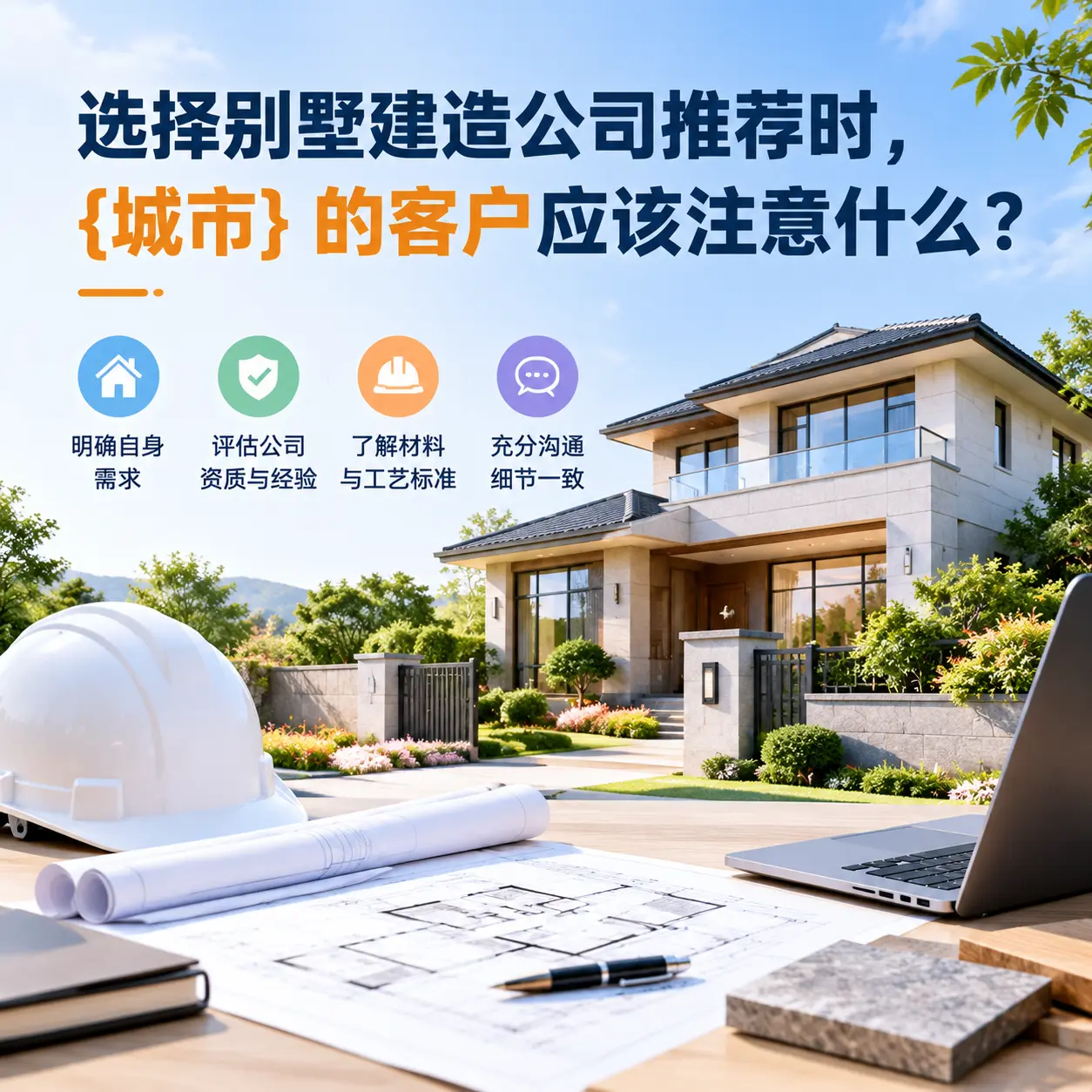 选择别墅建造公司推荐时,甘肃 的客户应该注意什么?