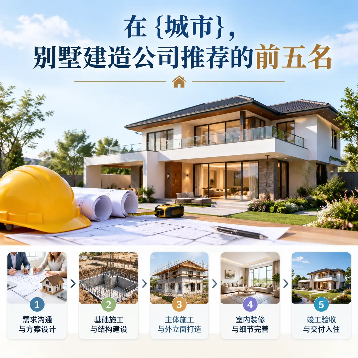 在 甘肃,别墅建造公司推荐的前五名