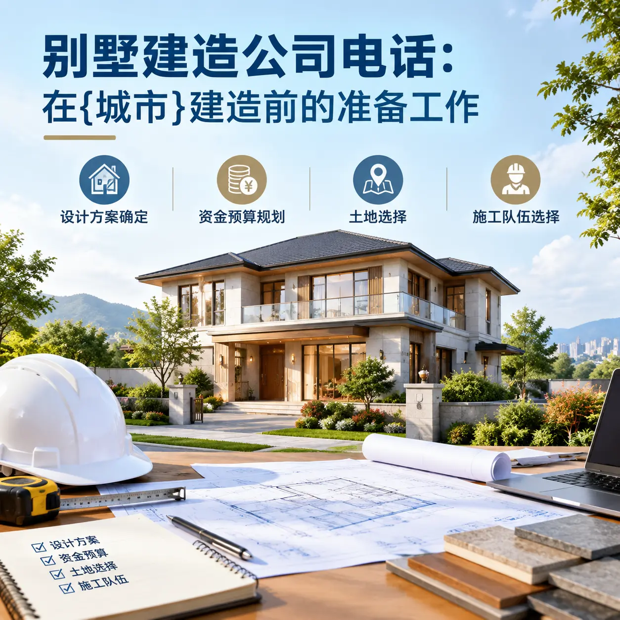 别墅建造公司电话：在甘肃建造前的准备工作