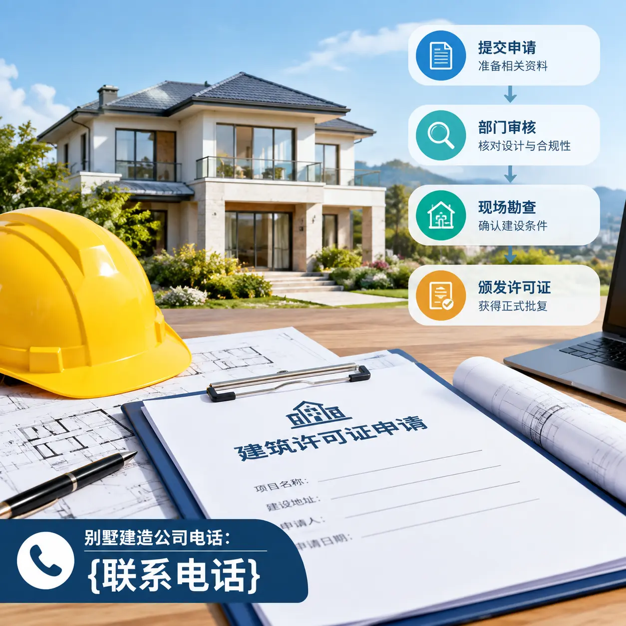 别墅建造公司电话：在甘肃建造前的准备工作