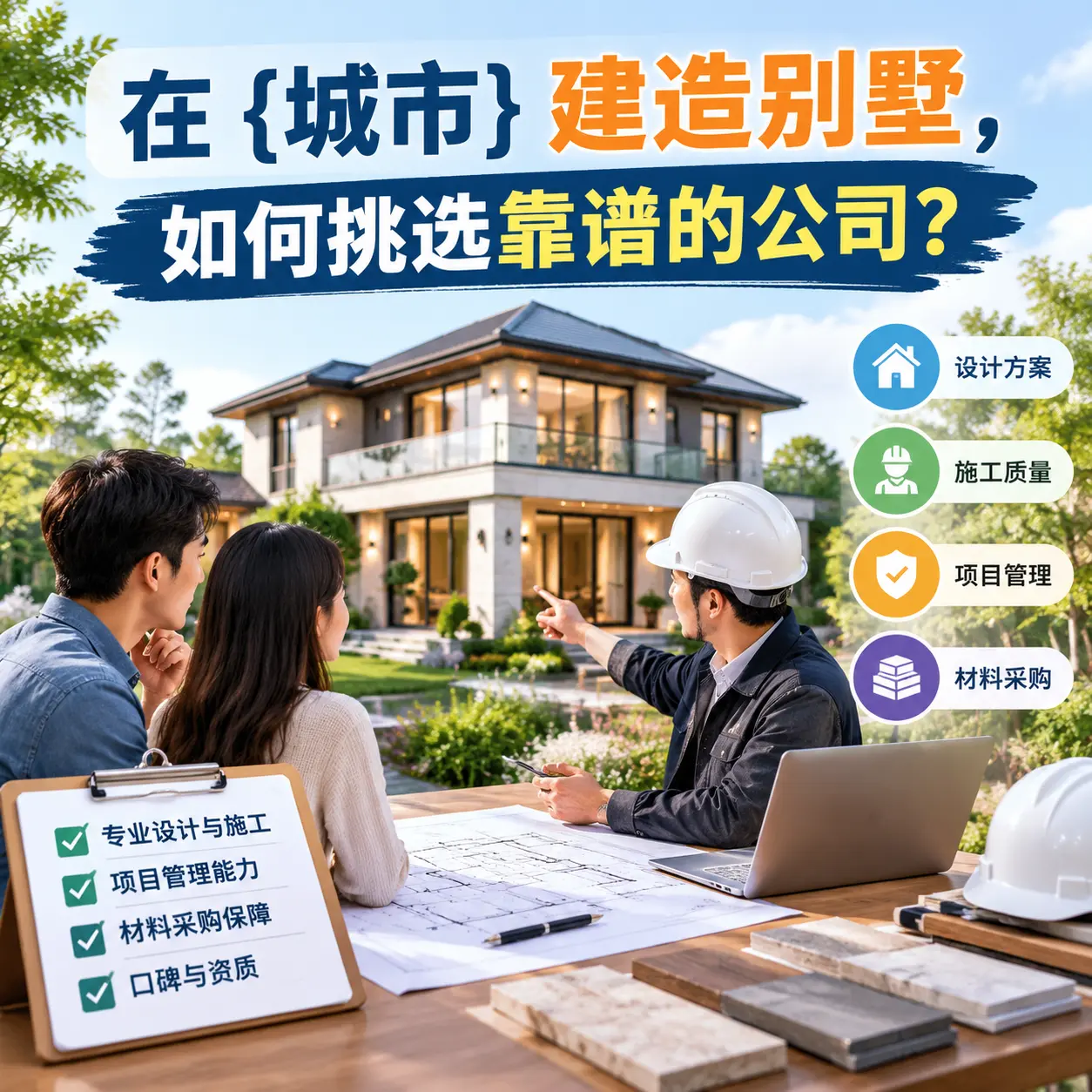 在 甘肃 建造别墅,如何挑选靠谱的公司?