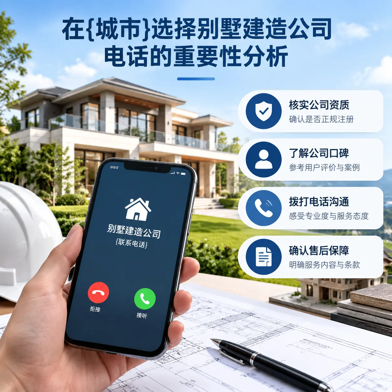 在甘肃选择别墅建造公司电话的重要性分析