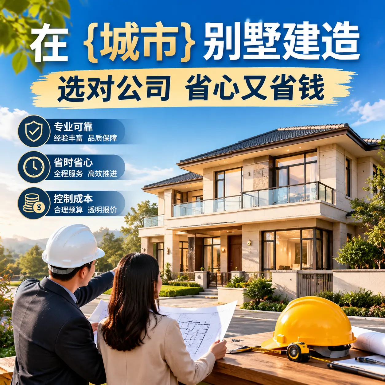 在 甘肃 别墅建造，选对公司省心又省钱