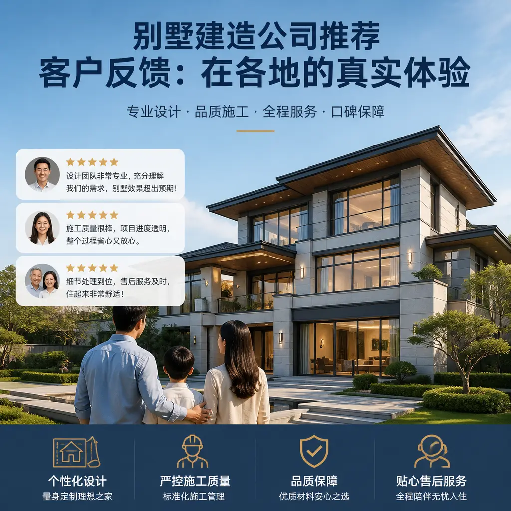 别墅建造公司推荐的客户反馈：在 甘肃 的真实体验