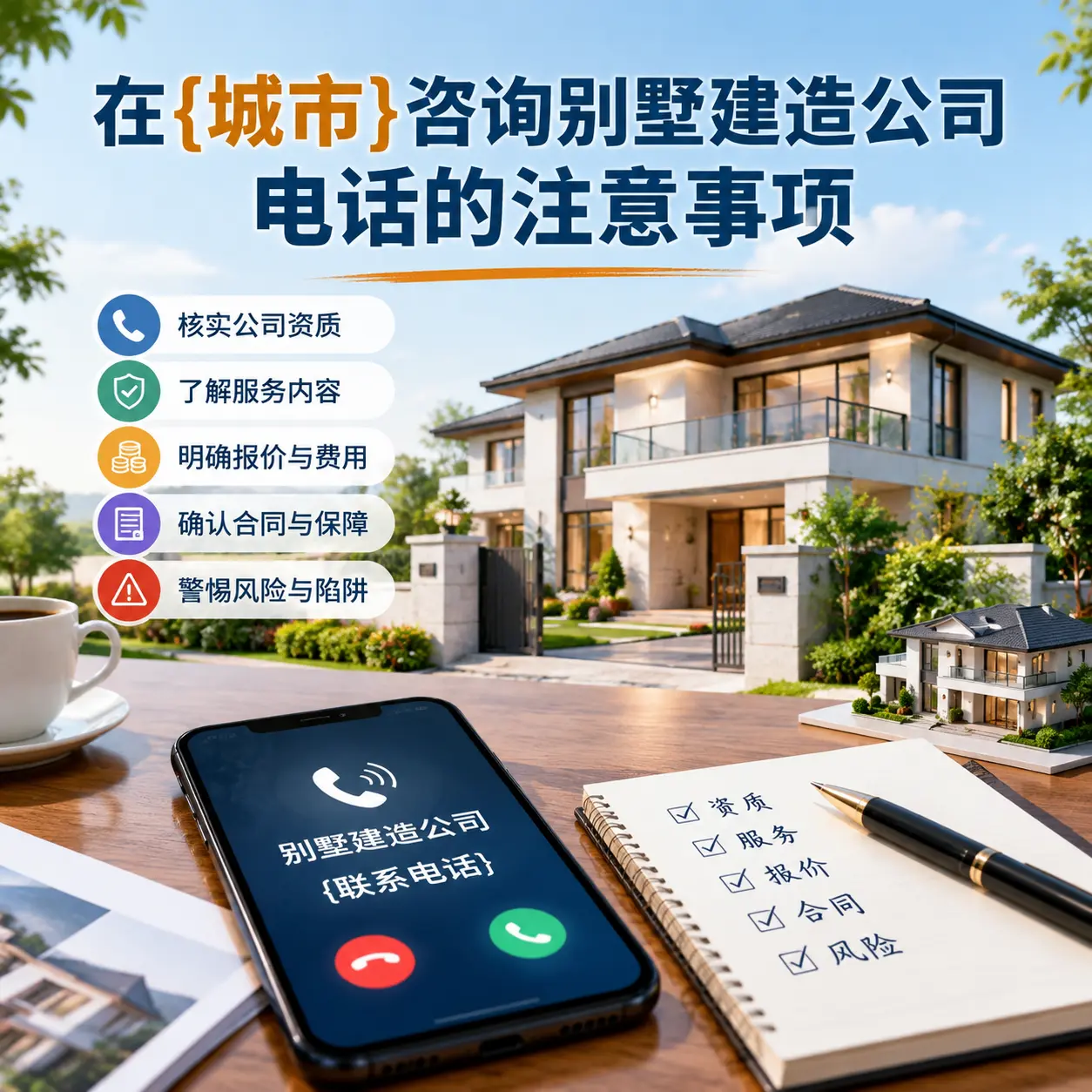 在甘肃咨询别墅建造公司电话的注意事项