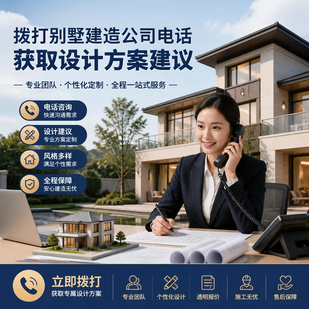 拨打甘肃别墅建造公司电话，获取设计方案建议