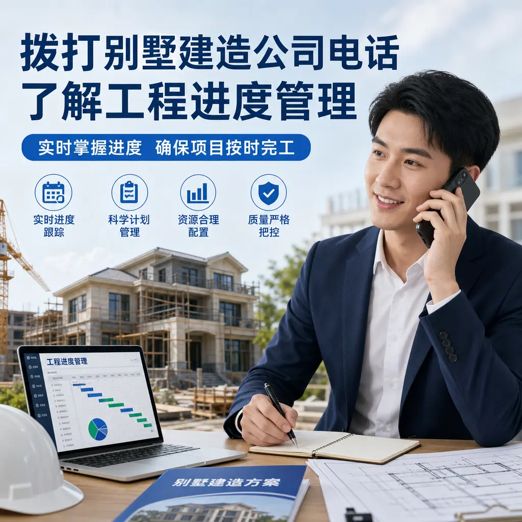 拨打甘肃别墅建造公司电话，了解工程进度管理