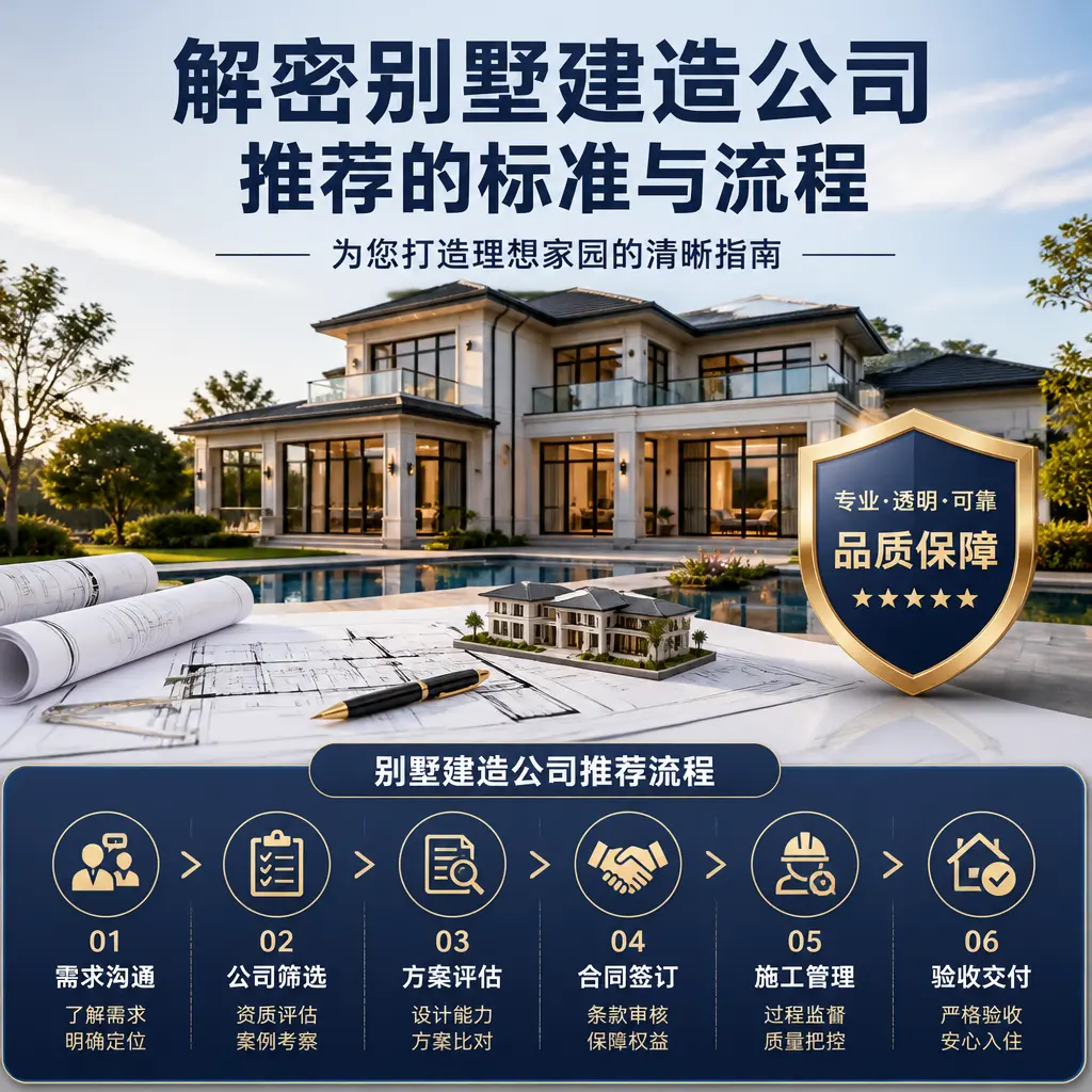 解密别墅建造公司推荐的标准与流程在 甘肃