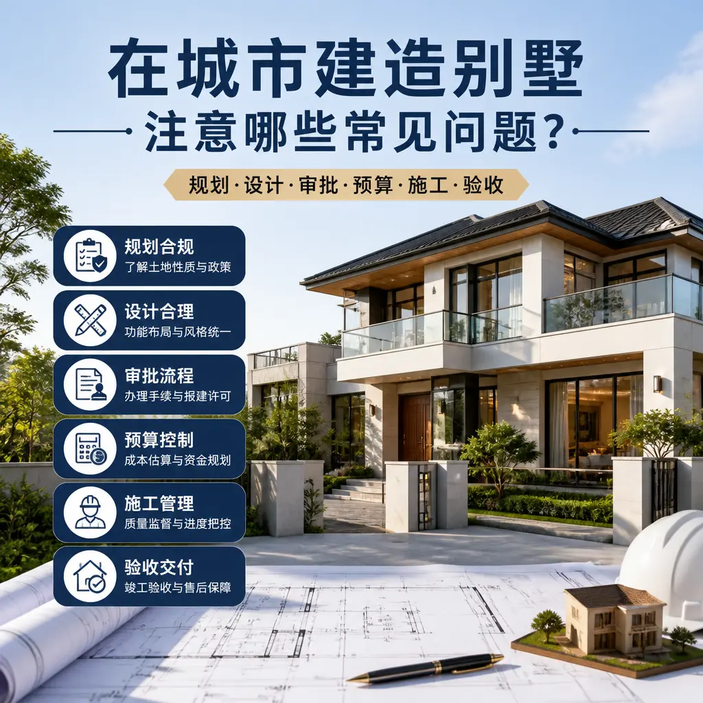 在 甘肃 建造别墅，注意哪些常见问题？