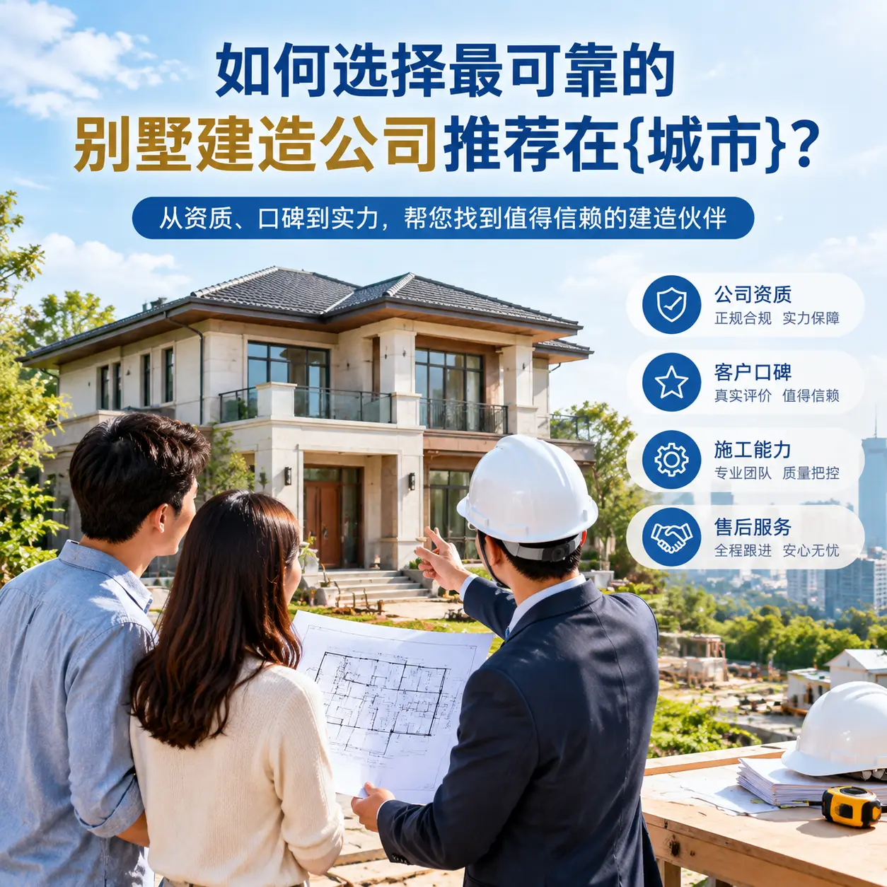 如何选择最可靠的别墅建造公司推荐在甘肃？