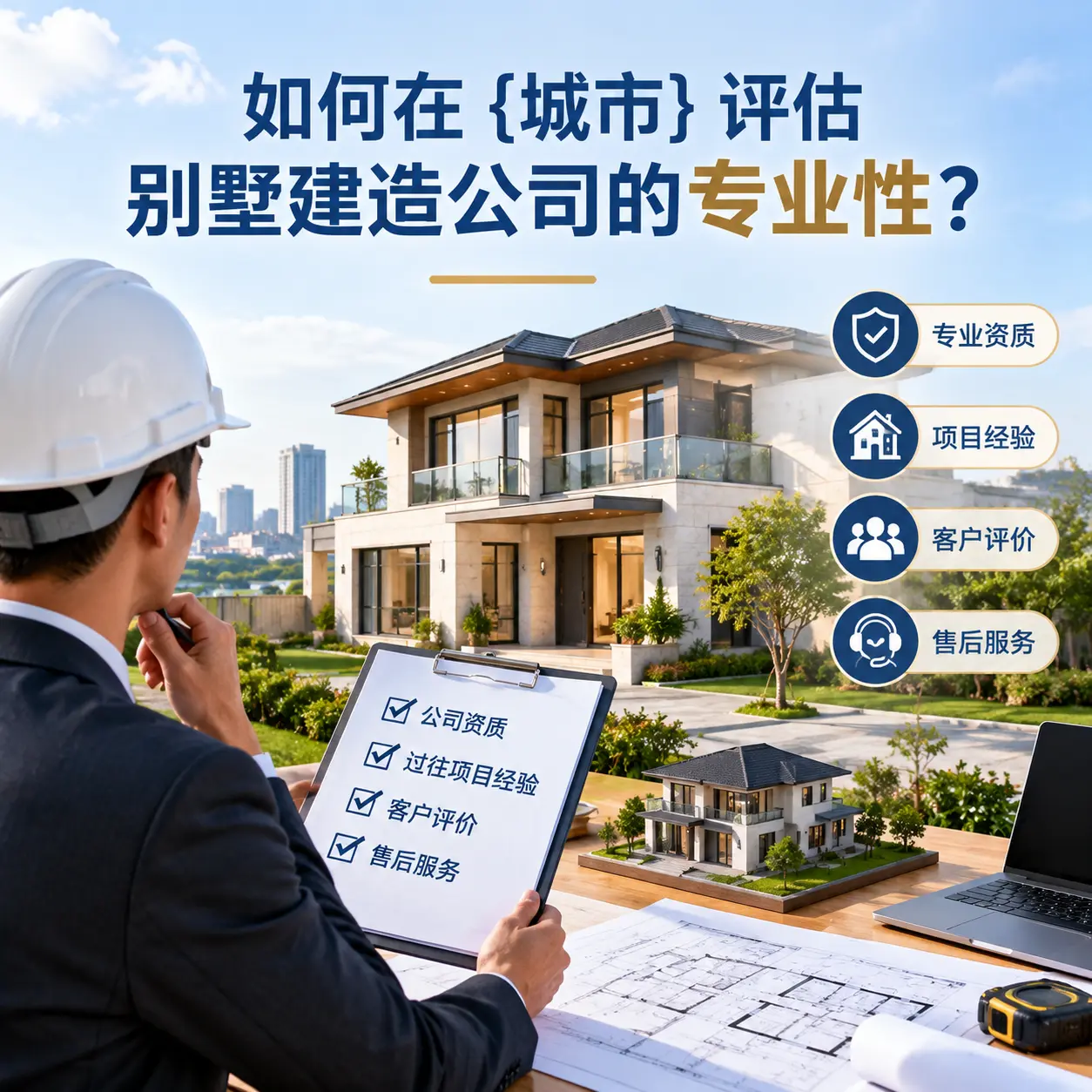 如何在 甘肃 评估别墅建造公司的专业性？