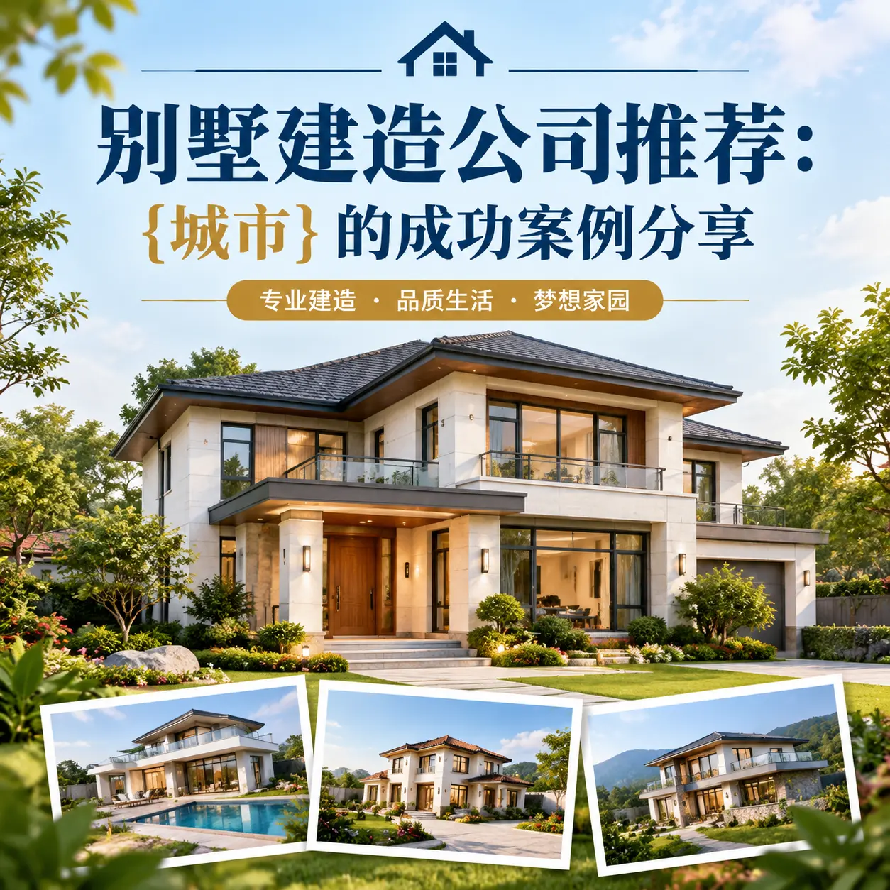 别墅建造公司推荐: 甘肃 的成功案例分享