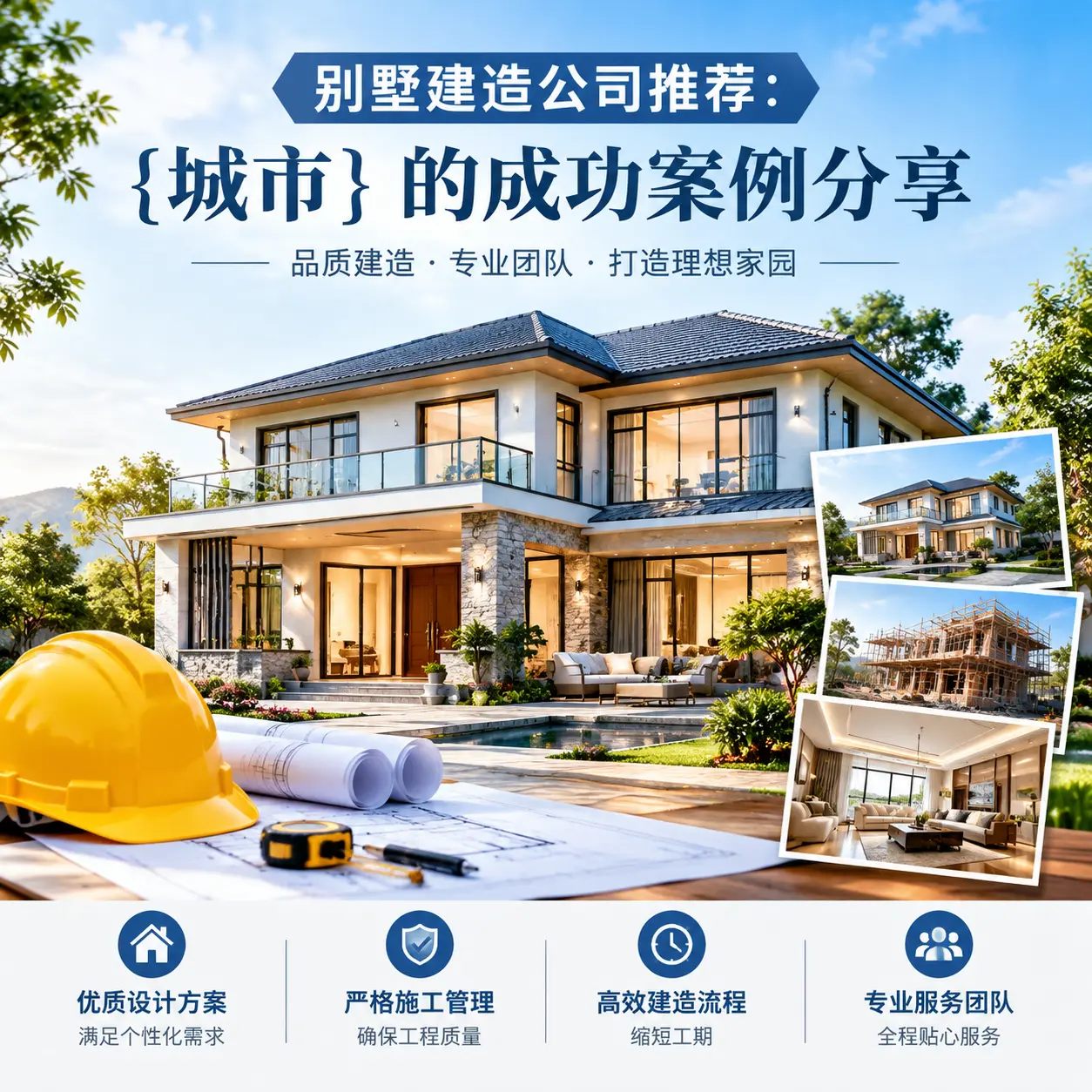 别墅建造公司推荐: 甘肃 的成功案例分享