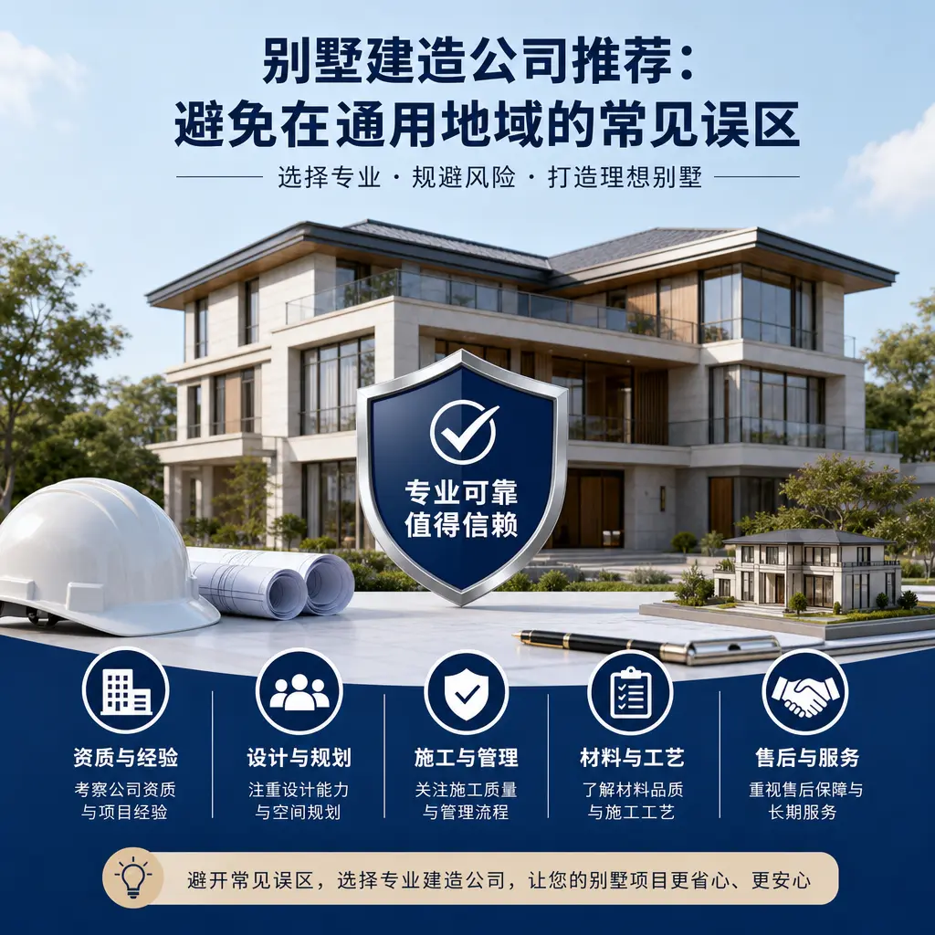 别墅建造公司推荐:避免在 甘肃 的常见误区
