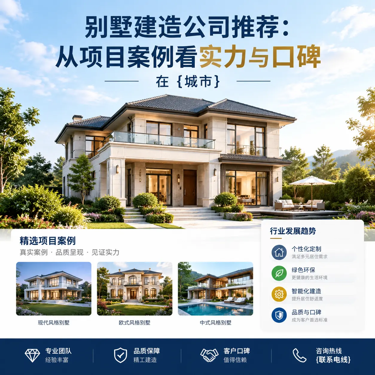别墅建造公司推荐：从项目案例看实力与口碑在 甘肃
