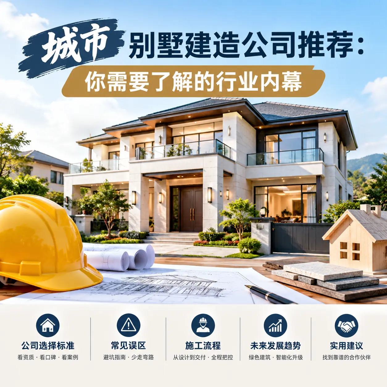 甘肃 别墅建造公司推荐:你需要了解的行业内幕