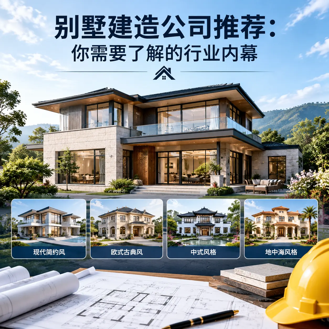 甘肃 别墅建造公司推荐:你需要了解的行业内幕