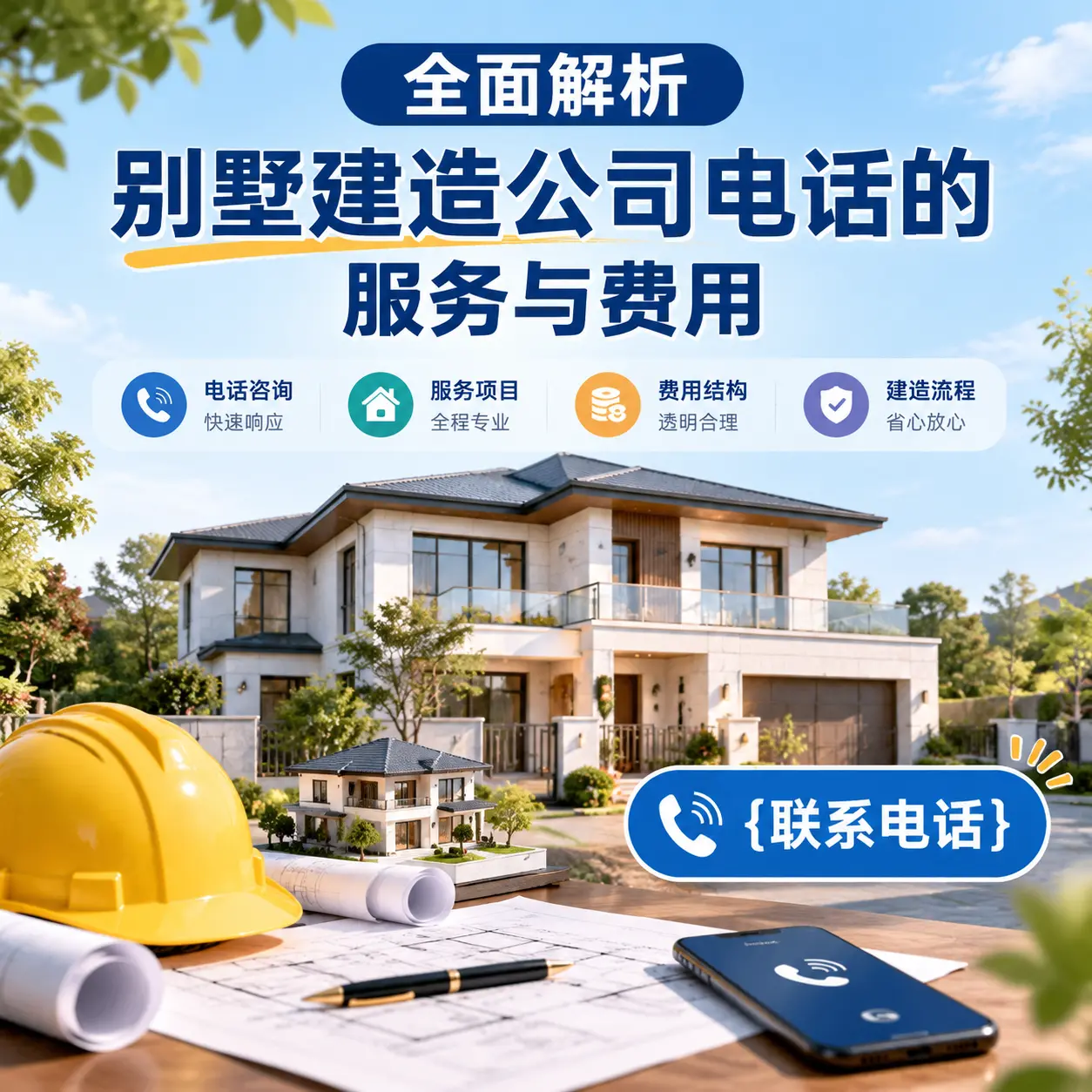 全面解析甘肃别墅建造公司电话的服务与费用